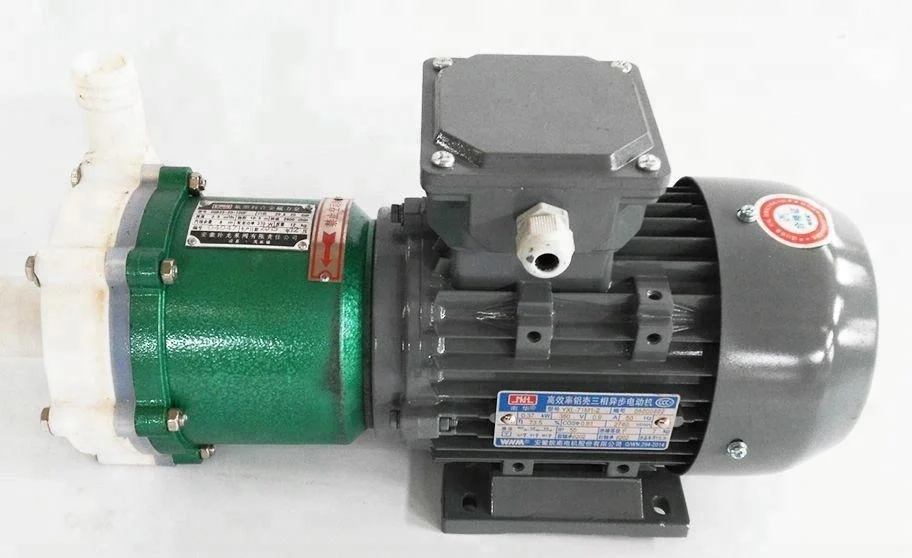 CQB mini no leakage  magnetic drive tiny chemical sealless magnet centrifugal mag drive pump for mining hot oil water acid