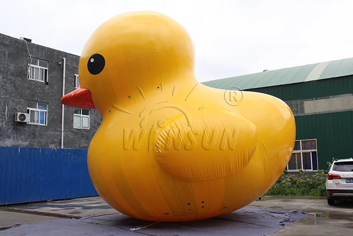 Newest giant yellow inflatable duck  advertising duck pond inflatable inflatable rubber duck