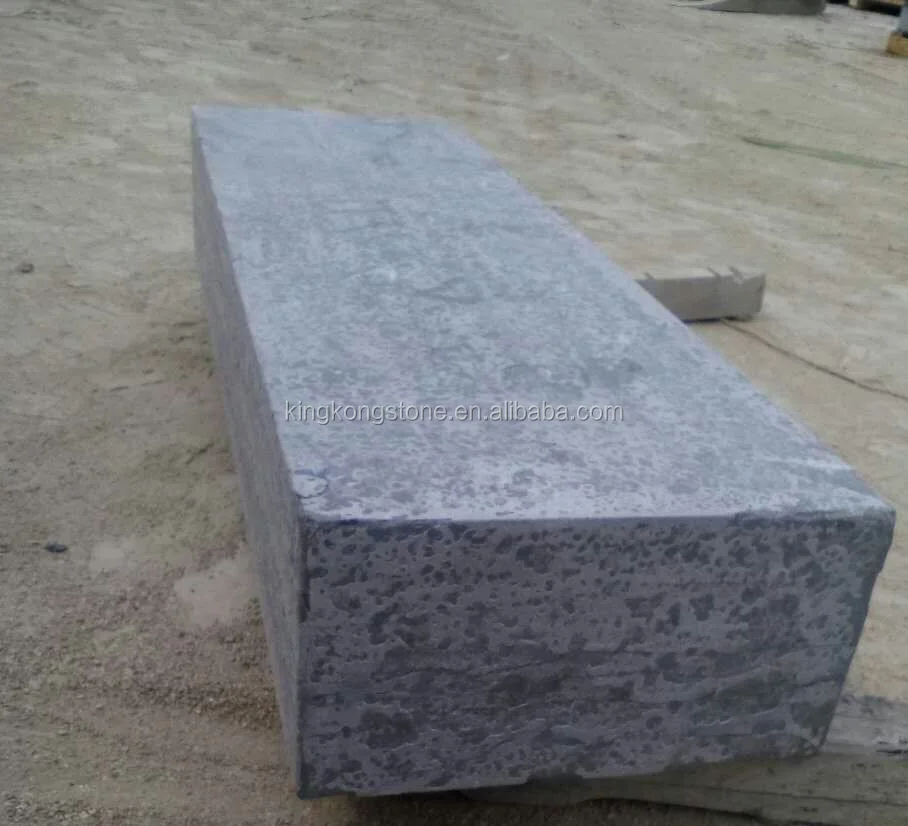 
Factory supply Chinese blue limestone stairs 16x30x100cm 