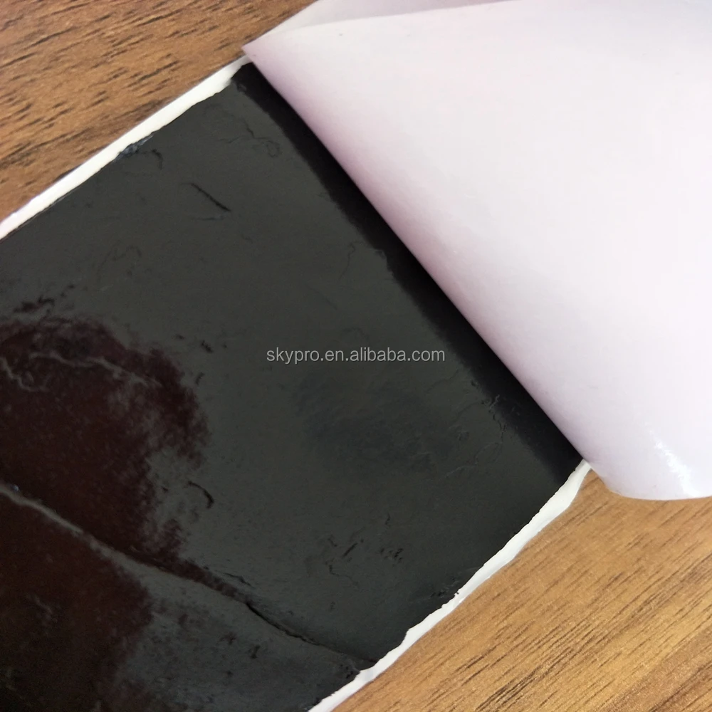 Reinforced One Side Aluminum Foil Self-adhesive Waterproof Butyl Rubber Inside Asphalt Bitumen