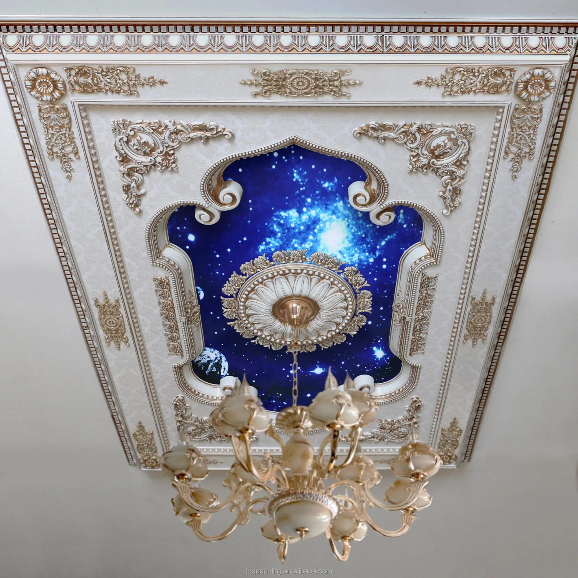 
China building materials Middle East style Hotsell plastic my order the latest design ceiling of pvc panel for homes for villa 