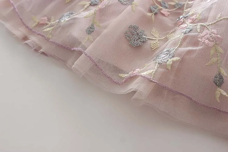 
boutique flower lace pattern kids clothing girl dress baby dress baby clothes girl dress 