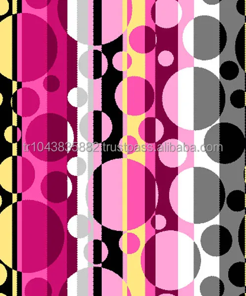 Printed fabrics Viscose, VIscose/EL qualities