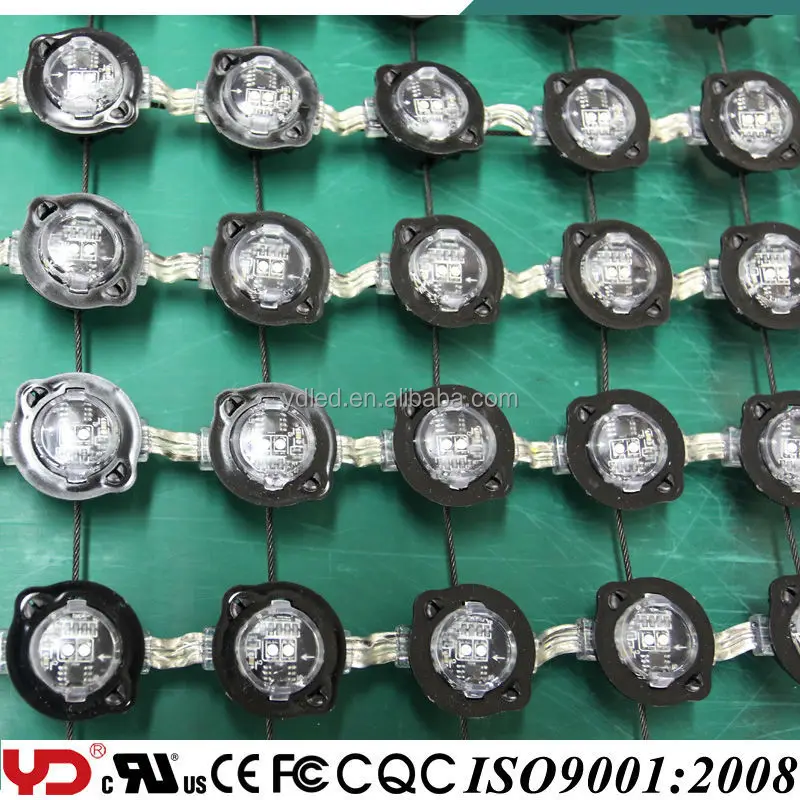 YD Illumination  led flexible curtain screen energy saving and long lifespan media facade