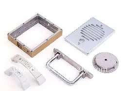 die casting parts and handles with powder coating