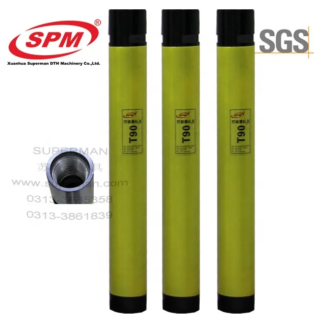 
SPM cir 90 / 90mm / 3inch dth hammer / Low Air Pressure Pneumatic DTH Hammer and button rock drill bits 