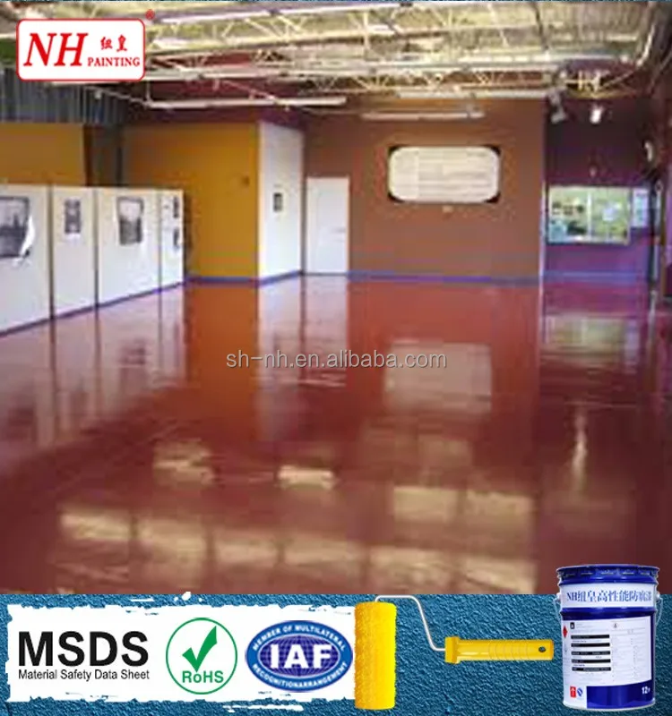 elastomeric concrete epoxy floor spray paint