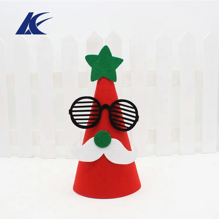 New Year 3D DIY Felt Toddler Christmas Tree Kids Gifts Toys Artificial Tree Xmas Home Decoration Hanging Ornaments