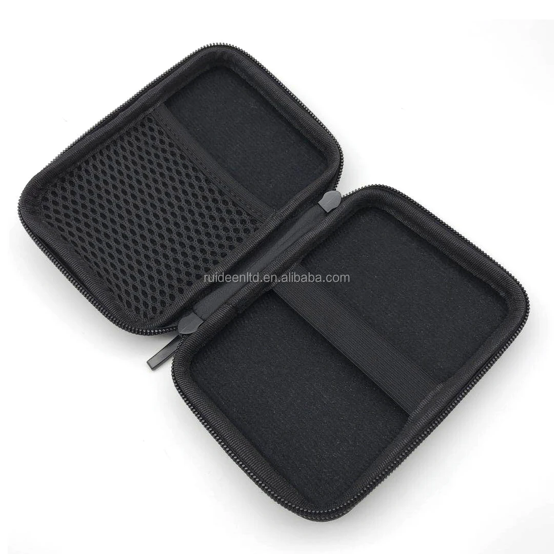 Customize Pattern PU EVA Case (15.7*10.1*3.8cm) Carring Case with Net Pocket Hard Case for Electronics (LY-17)