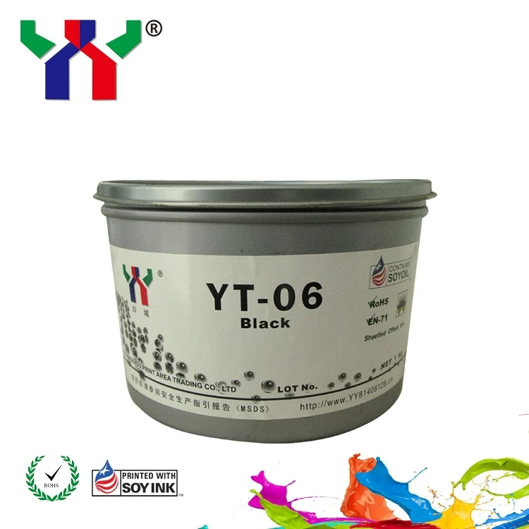 YT-06 Offset Melamine Soy Ink for MELAMINE Foil Paper
