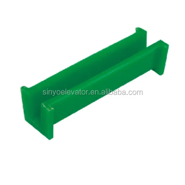 Kone Elevator parts Guide Shoe Insert,128 X 34 X 10mm