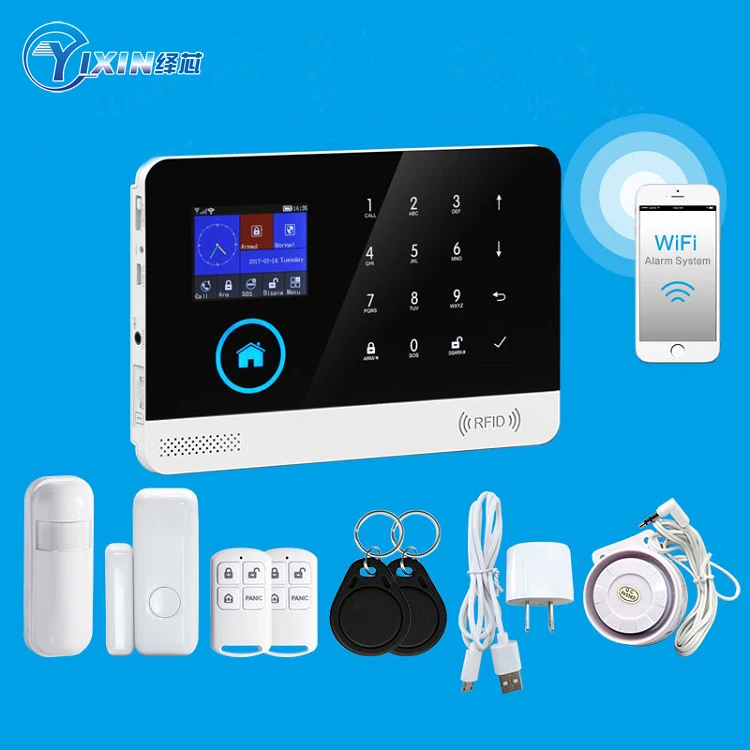 Система сигнализации для умного дома с поддержкой GSM и Wi-Fi