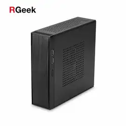 RGeek C01 OEM ODM SECC Cheap Custom Fanless Computer Comput HTPC Mini ITX PC Chassis Tower Case