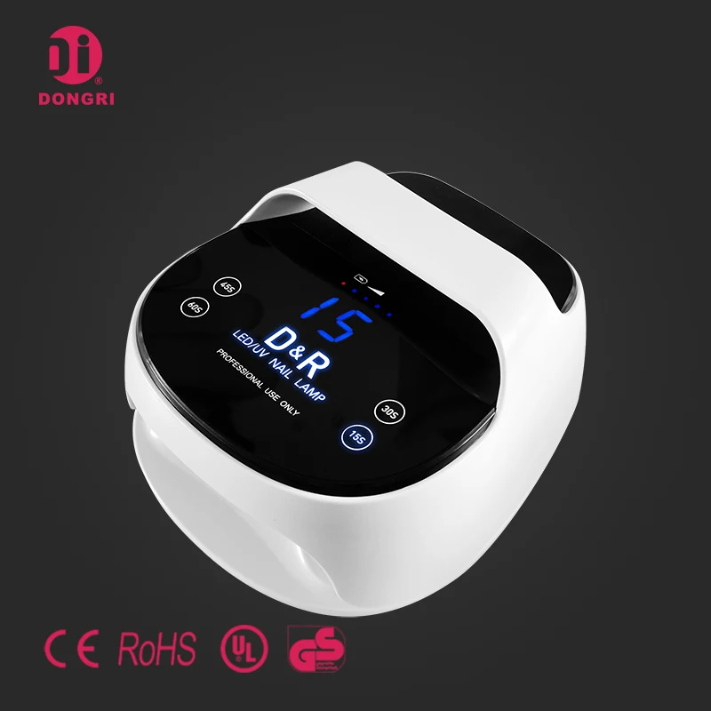 Customized DR6365 36 Watt CE & ROHS Electric Trend New Products Dongri Gel Uv Led Cordless Nail Lamp 48W Led Nail Lamp