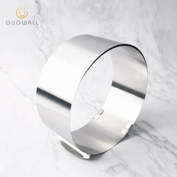16~30cm Adjustable Stainless Steel  With Measurement Cake Baking Cake Decor Mold Ring