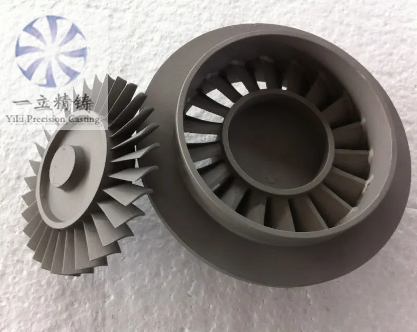 Турбинная лопасть с соплом, литье из суперсплава, радиоуправляемая струйная турбина, цена