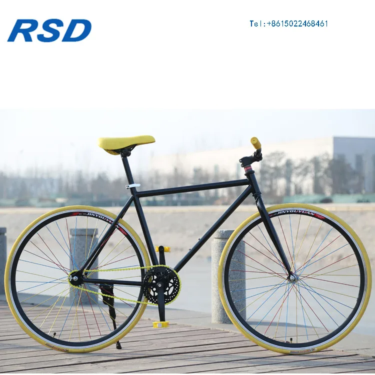 CE standard Single speed fixie bike 700CC aluminium bicycle 26 inch fixed gear bike