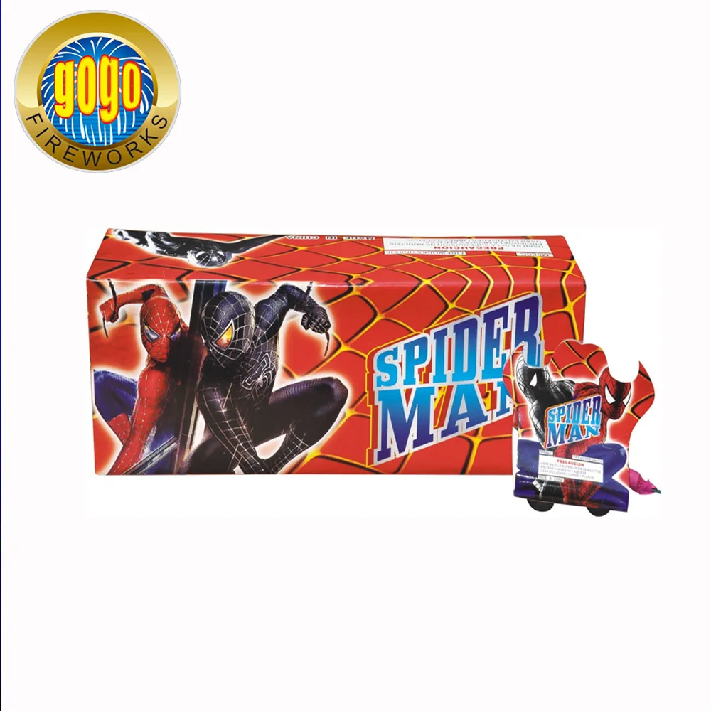 M-666C Spider-Man Pop Pop Snapper Toy Firework Thunder King Fireworks Chinese Shangli Firework
