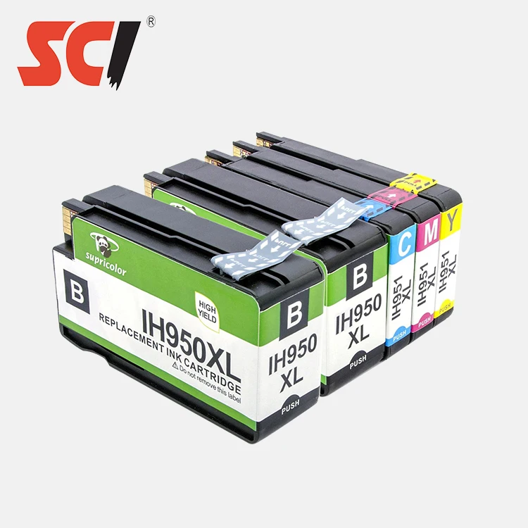 
Supricolor 950xl 951xl ink cartridge compatible for HP Officejet Pro 8600 / 8610 /8620 / 8630 / 8625 / 8615 Pro 251dw / 276dw 
