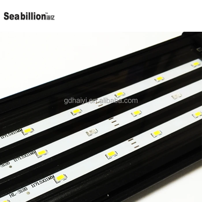  Seabillion HL3050A-1 18 Вт изменяемый цвет излучения светодиодная аквариумная лампа получившая сертификат Европейского с кронштейном для коралловых