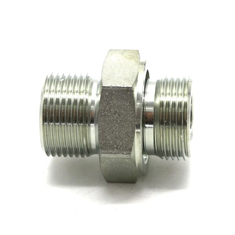 High Quality  BSP Thread Hydraulic Male Hose Adapter Fittings Hydraulic Parts1B-06