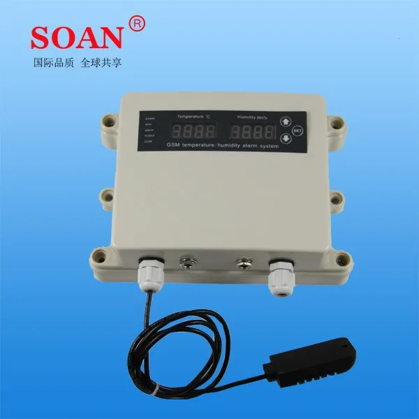 led GSM temperature controller and humidity controller/ temperature sensor humidity sensor with humility/temperature monitoring