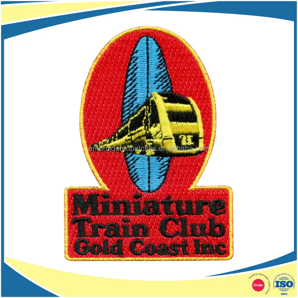 Embroidered Patches Iron On Patch Embroidery Tokyo customized logo design