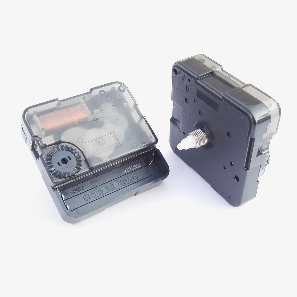 Suzuki clock movement silent clock mechanism no ticking sound quartz clock motor sweeping hands clock mechanism