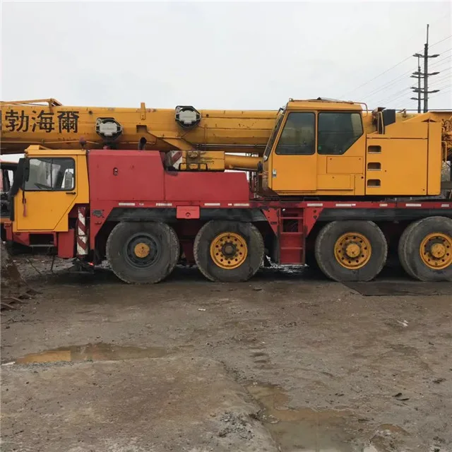 Germany truck crane liebherr 100 ton mobile truck crane , used heavy duty crane 70 ton  80 ton 100ton 120 ton   for sale