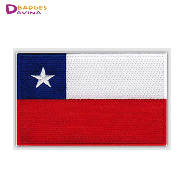 custom country USA America embroidery patches flag