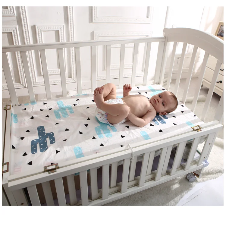 OEM service For Baby Girl boy best sales Set 2 Pack 100% woven Cotton baby Crib Sheets