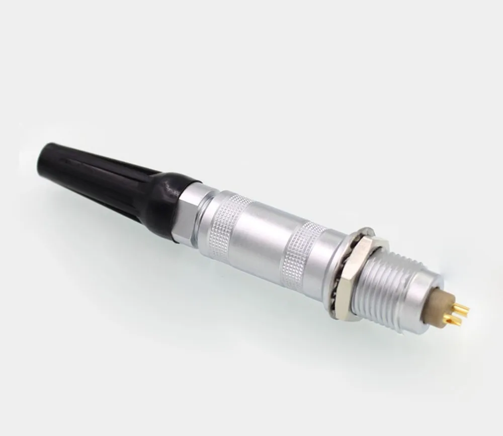 Compatible Metal 00S 0S 1S 2S 2 3 4 5 6 7 8 Pin LEMOs FFA ERA Half Moon Connector