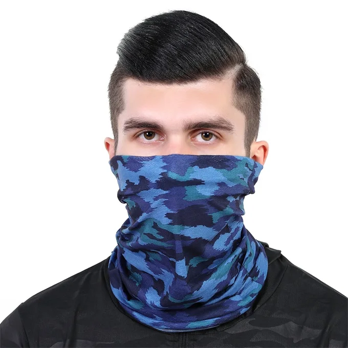 
Seamless Tubular Fabric Face mask tube neck custom Bandana Sports headwear Blank bandana 