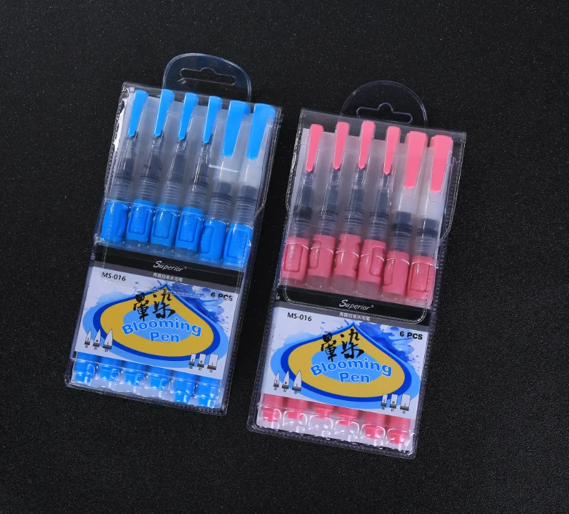 Улучшенный бренд MS-016 6 шт Цветущий ручка высокое качество дешевой цене воды каллиграфия кисть Набор