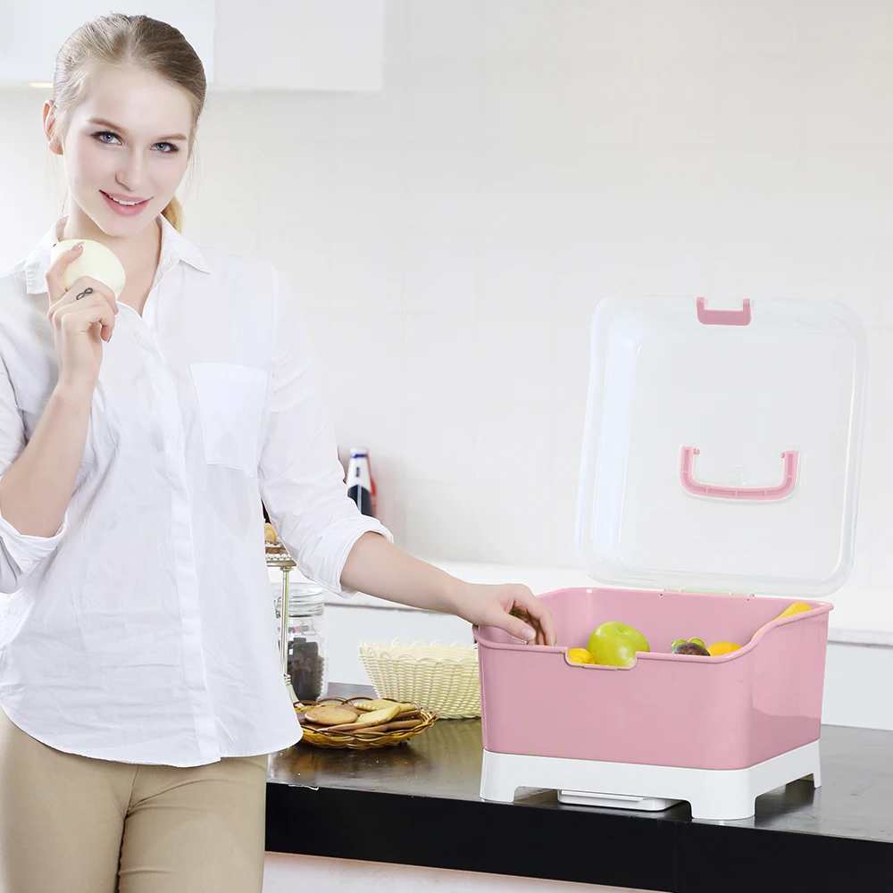 
High quality portable plastic baby milk feeding bottle storage box 