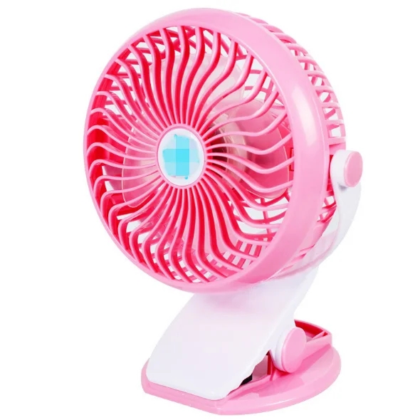 2023 Cheap Hot on Amazon Portable Clip Mini Fan Rechargeable Battery USB Fan for Summer Cooling