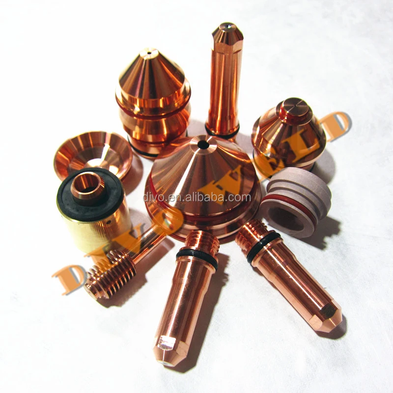 plasma consumables pt31 long electrode gas cutting tip DIVO Plasma