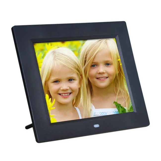 
 Bulk wholesale 8 inch Slim LCD digital photo frames with power adapter  