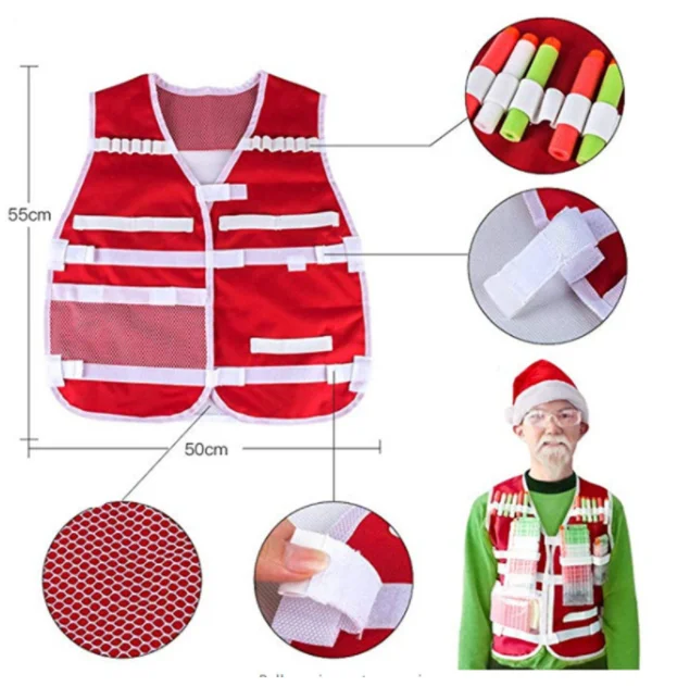 2020 Toy Suit for  Gun Toy Tactical Equipment Gun Shuttle Bullet Magazine Accessories Bullet Clip Xmas Chrismas Birthday Gift