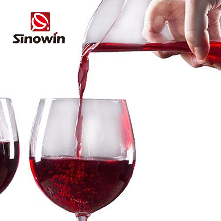 Hot Sell Wine Decanter Set Hand-Blown Sturdy 100% Lead Glass Aerator Decanter