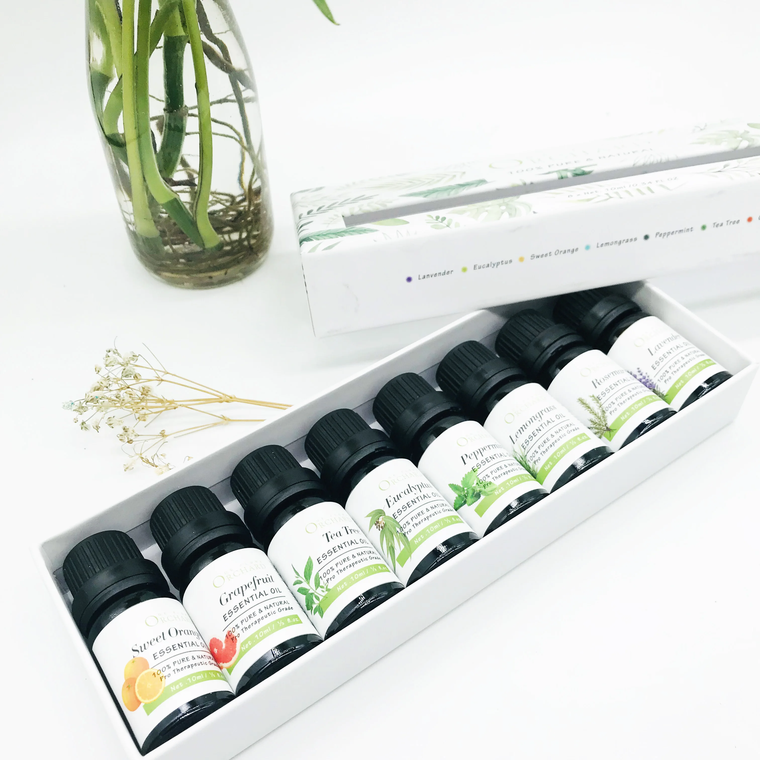 OEM/ODM aromatherapy diffuser essential oils, 100% pure and natural