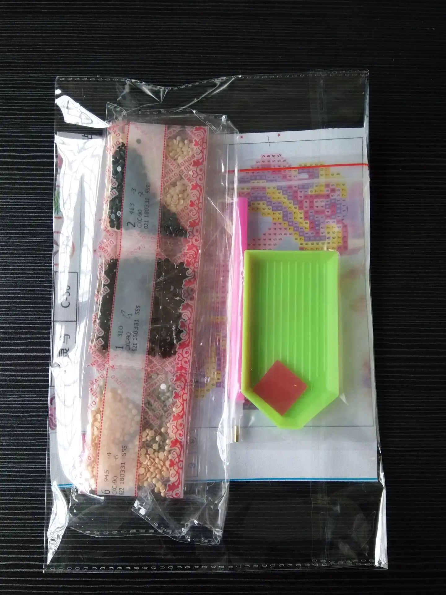 Red Riding Hood Owl Full Round Diamond Painting Kits Christmas Kids Kit For 5D Cartoon