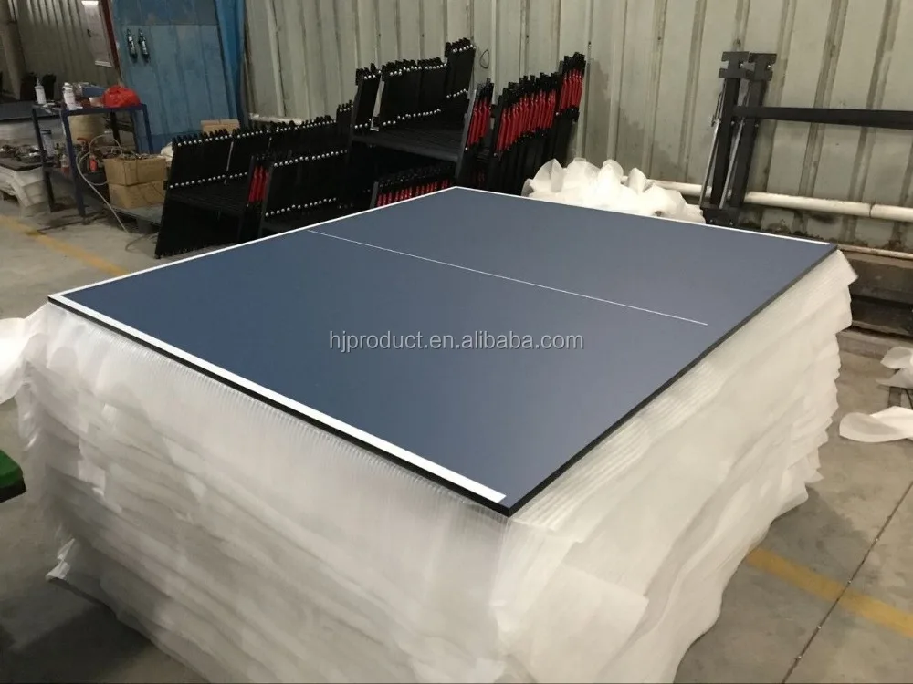 
High quality MDF indoor table tennis board / table tennis table top with CARB Certification 