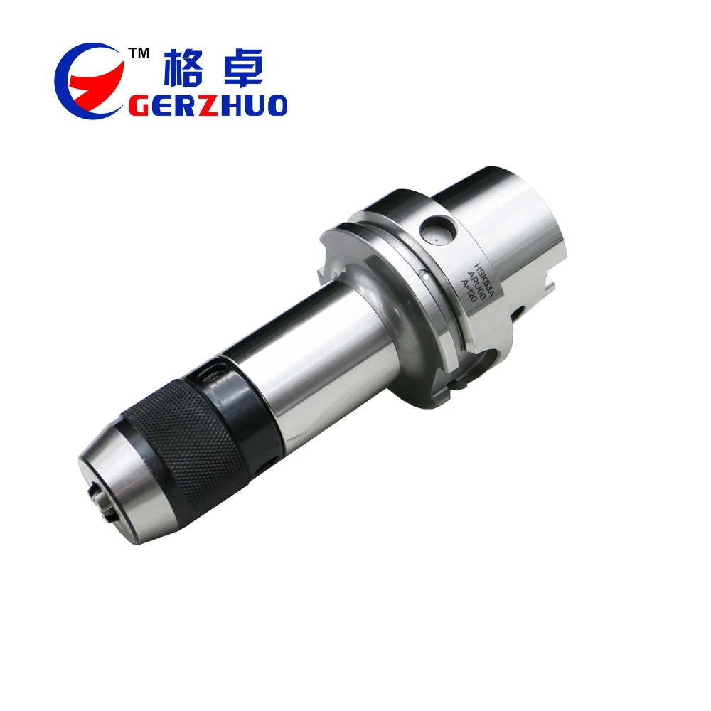DIN69893 HSK Self Tightening APU Drill Chuck Lathe Machine Cutting HSK63A APU Tool Holder