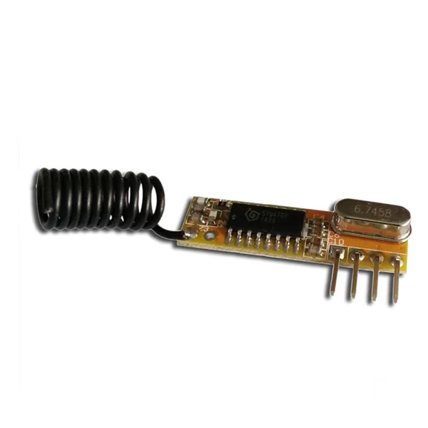 433 MHz Universal Superheterodyne Receiver Module For Garage Door /Security Alarm System
