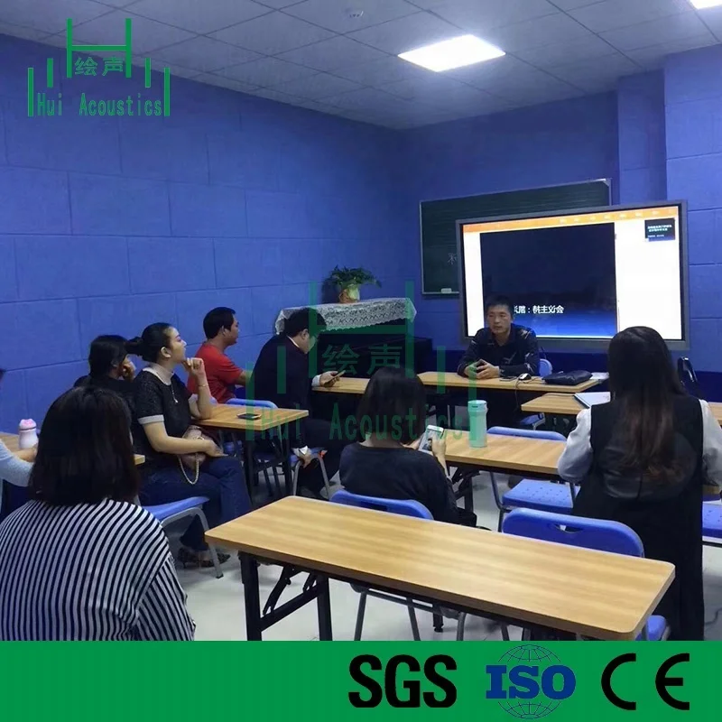 Sound Proof Fiberglass Panels for Wall Fiber Glass Wool Board Materials Used Wall Panelling