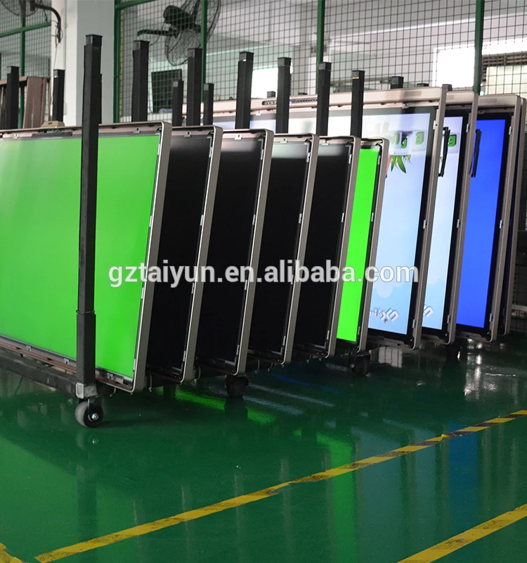 
65 Inch Windows And Android Dual System Touch all-in-one interactive Smart White Board For Meeting 