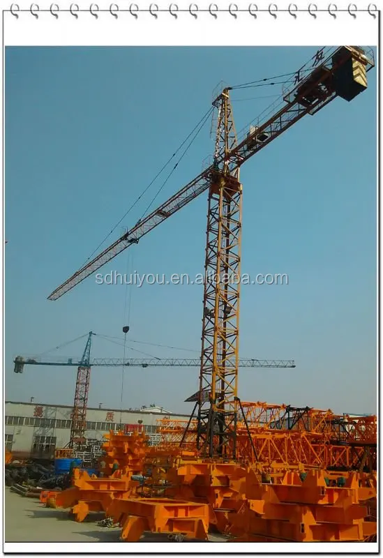 
TOWER CRANE SPECIFICATION QTZ80 6010 8t 