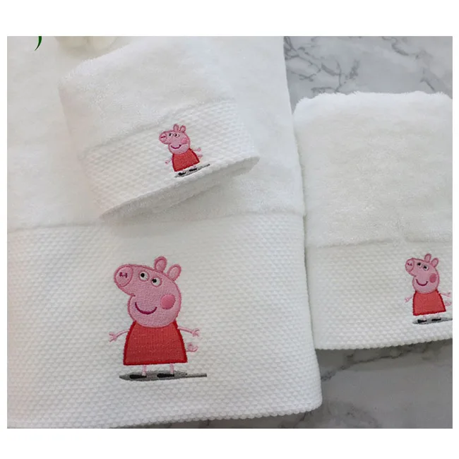  Wholesale Animal Cute washcloth 100% cotton kids towels baby china buy