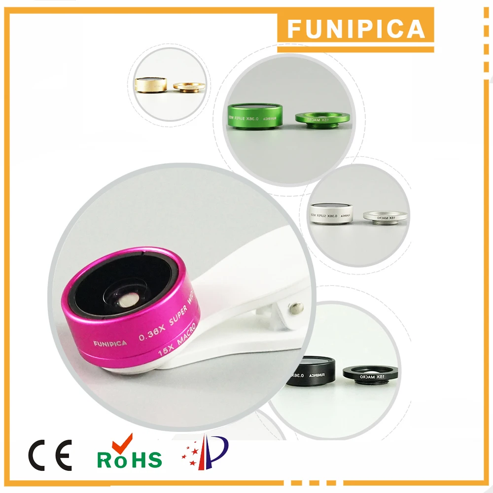 Общий клип на Selfie супер макро объектива камеры для мобильных ip лучший линзы